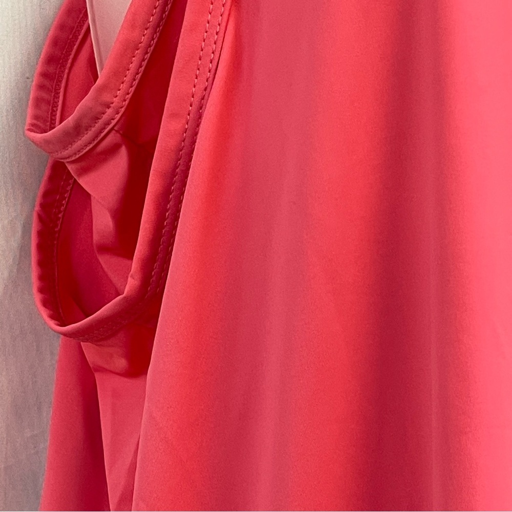Pink Sleeveless Movement Dress Pockets Built In Shorts Athletic Stretch Small - Picture 4 of 5